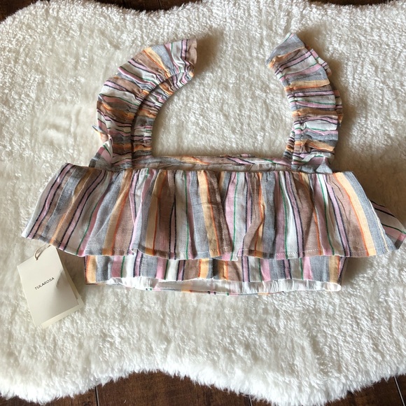 TULAROSA DENNY TANK IN MULTI STRIPE - Picture 2 of 8